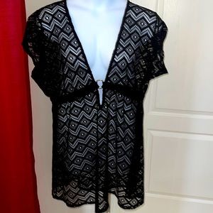 Catalina Plus Size Crochet swimsuit Cover Up